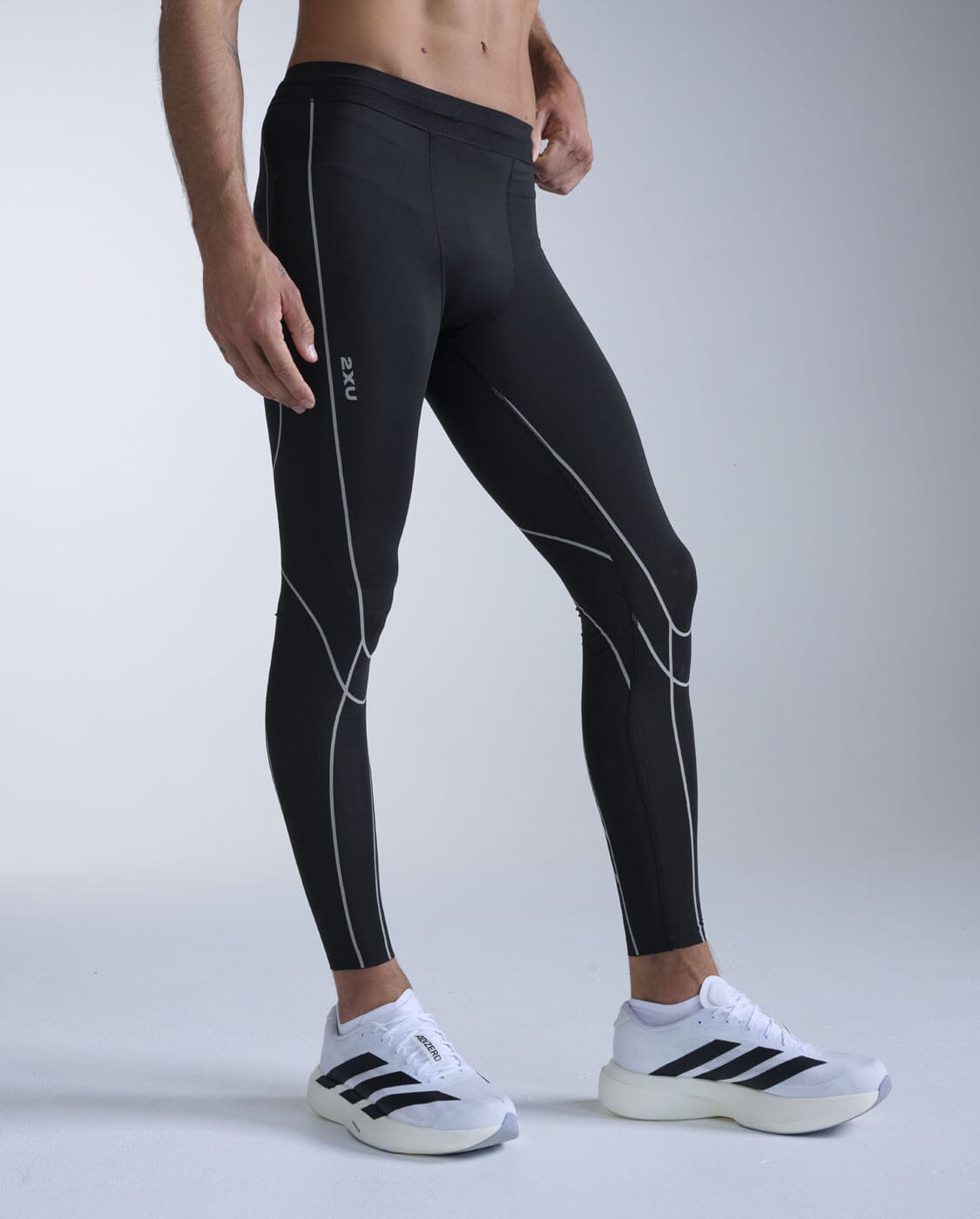 2XU Men's Light Speed Kinesis Compression Tights MA7626B 
