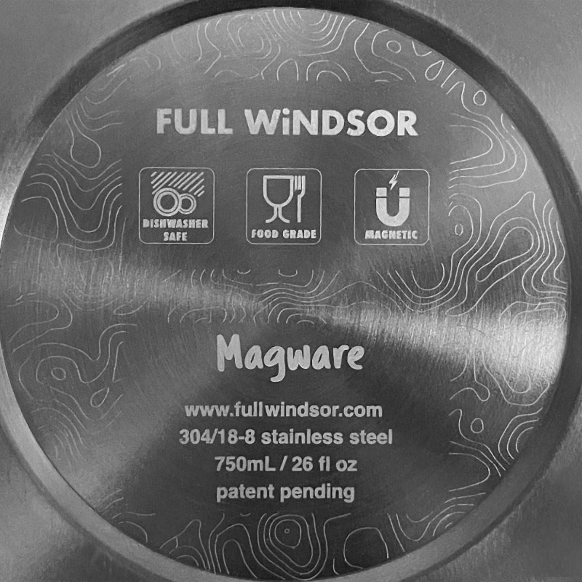 FULL WiNDSOR Magware - Magnetic Bowls / Plates 