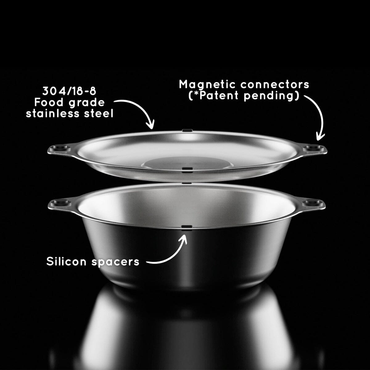 FULL WiNDSOR Magware - Magnetic Bowls / Plates 