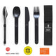 FULL WiNDSOR Magware - Magnetic Cutlery Set Black Single Set 