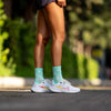 SPORCKS Marguerite Green - Run Ultralight Socks 