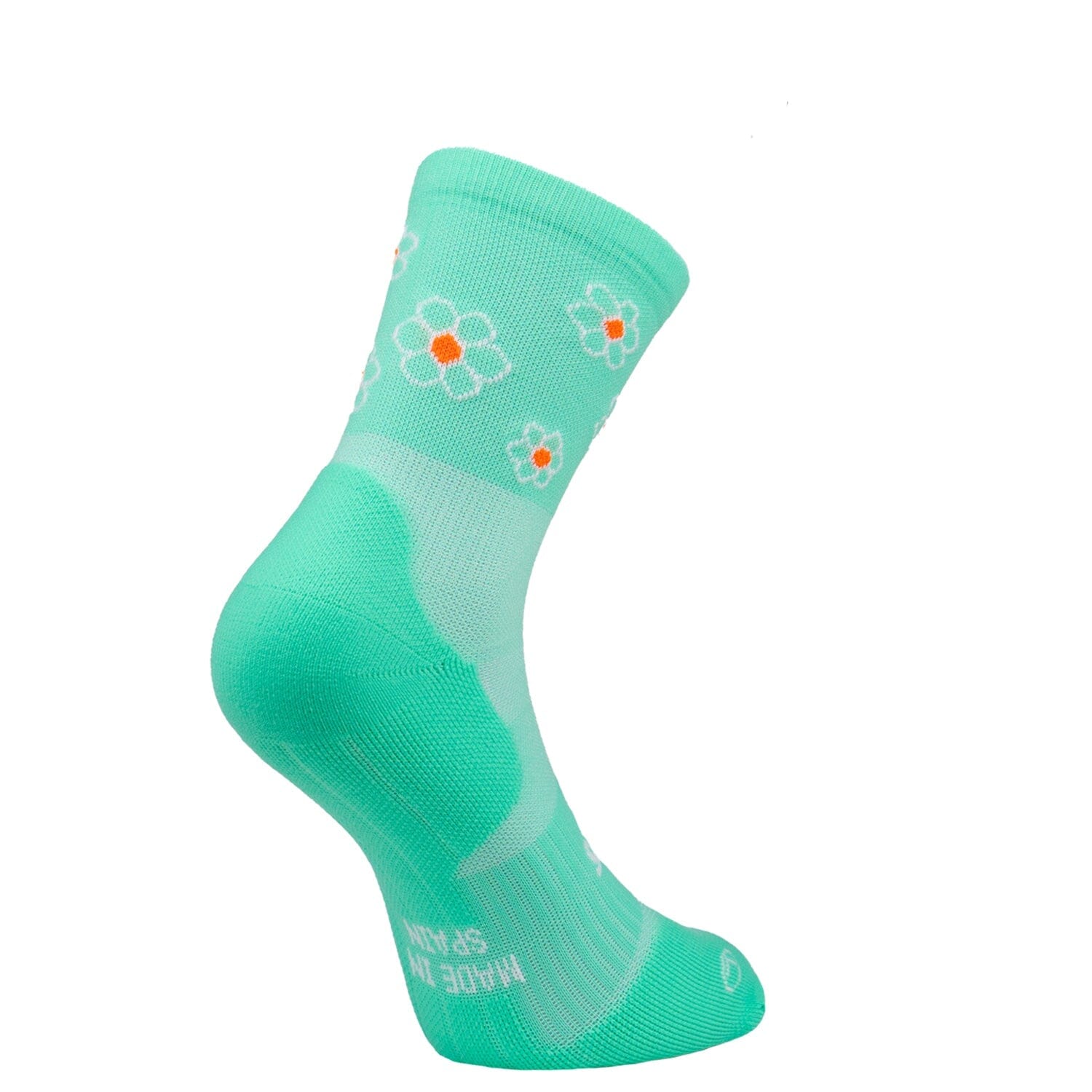 SPORCKS Marguerite Green - Run Ultralight Socks Green XS 35-37 