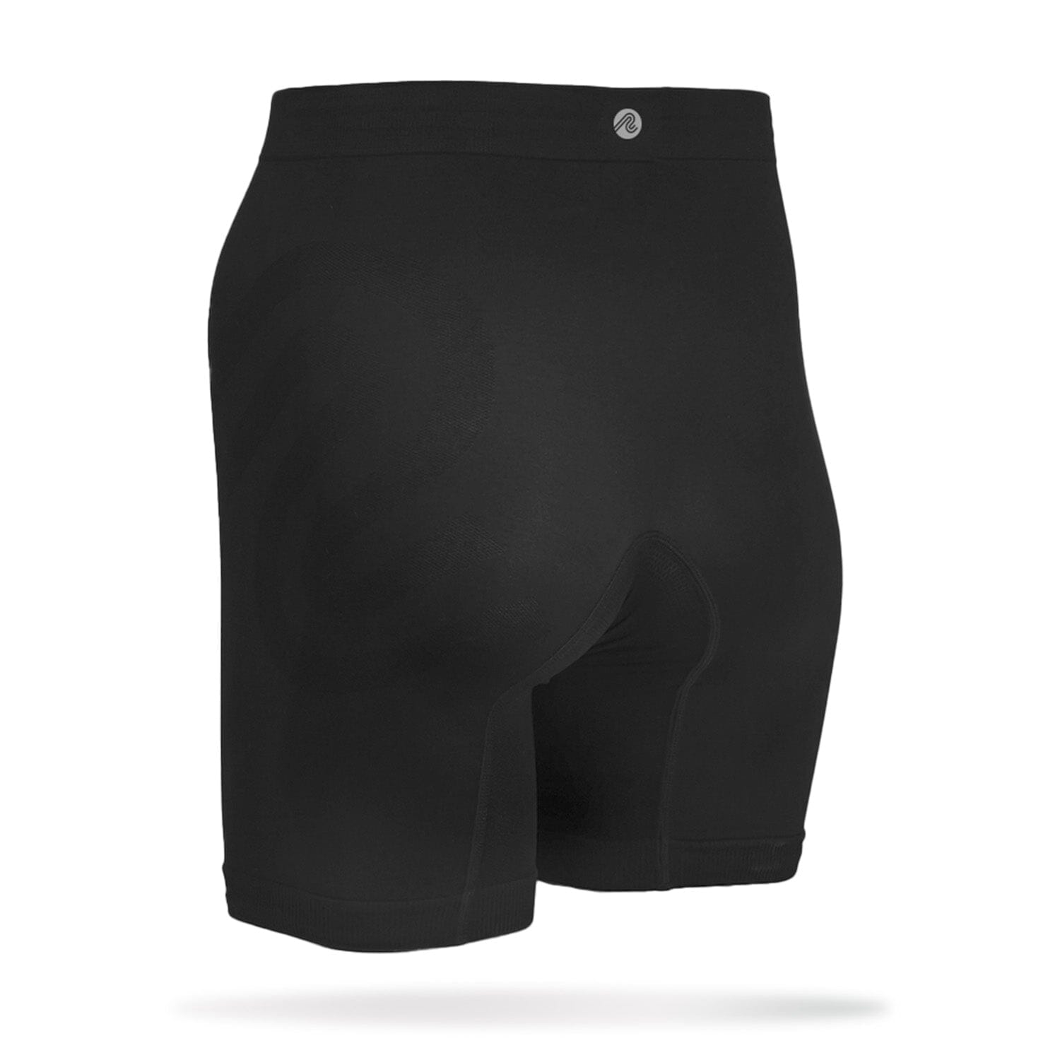 Runderwear Men's Running Long Boxer Black S 