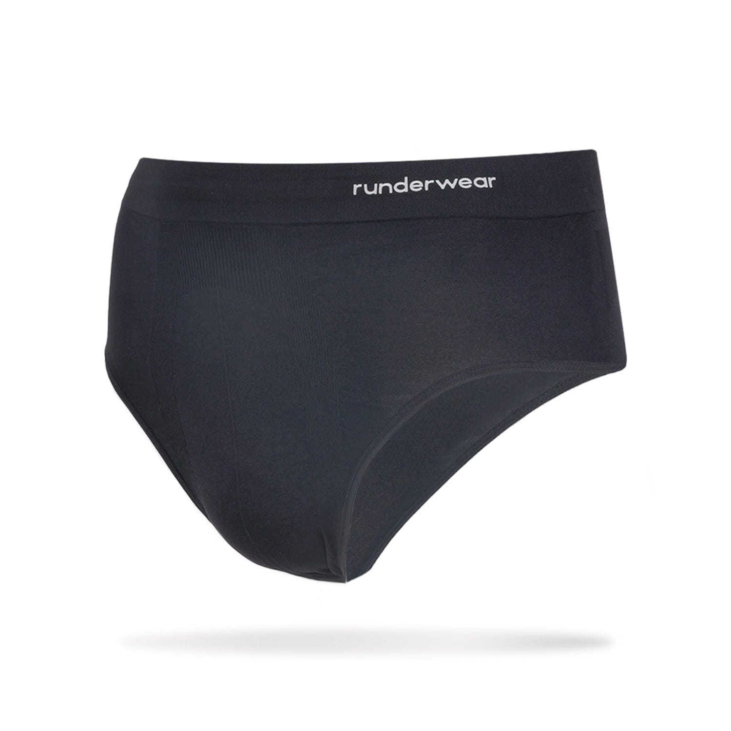 Runderwear Men's Running Brief Black S 