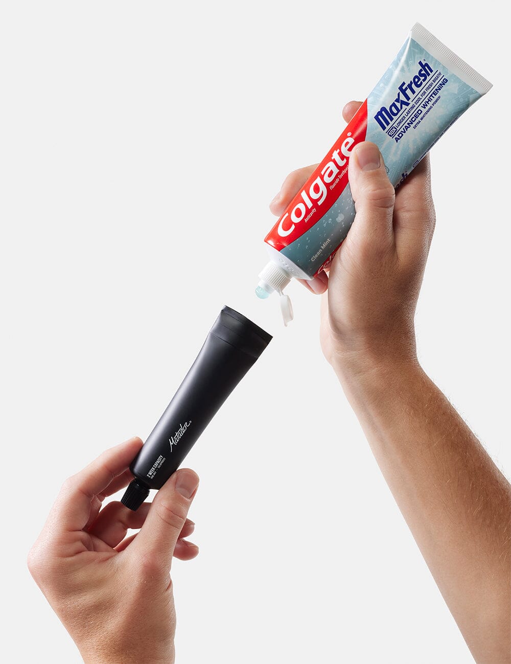 Matador Refillable Toothpaste Tubes 2 Pack 