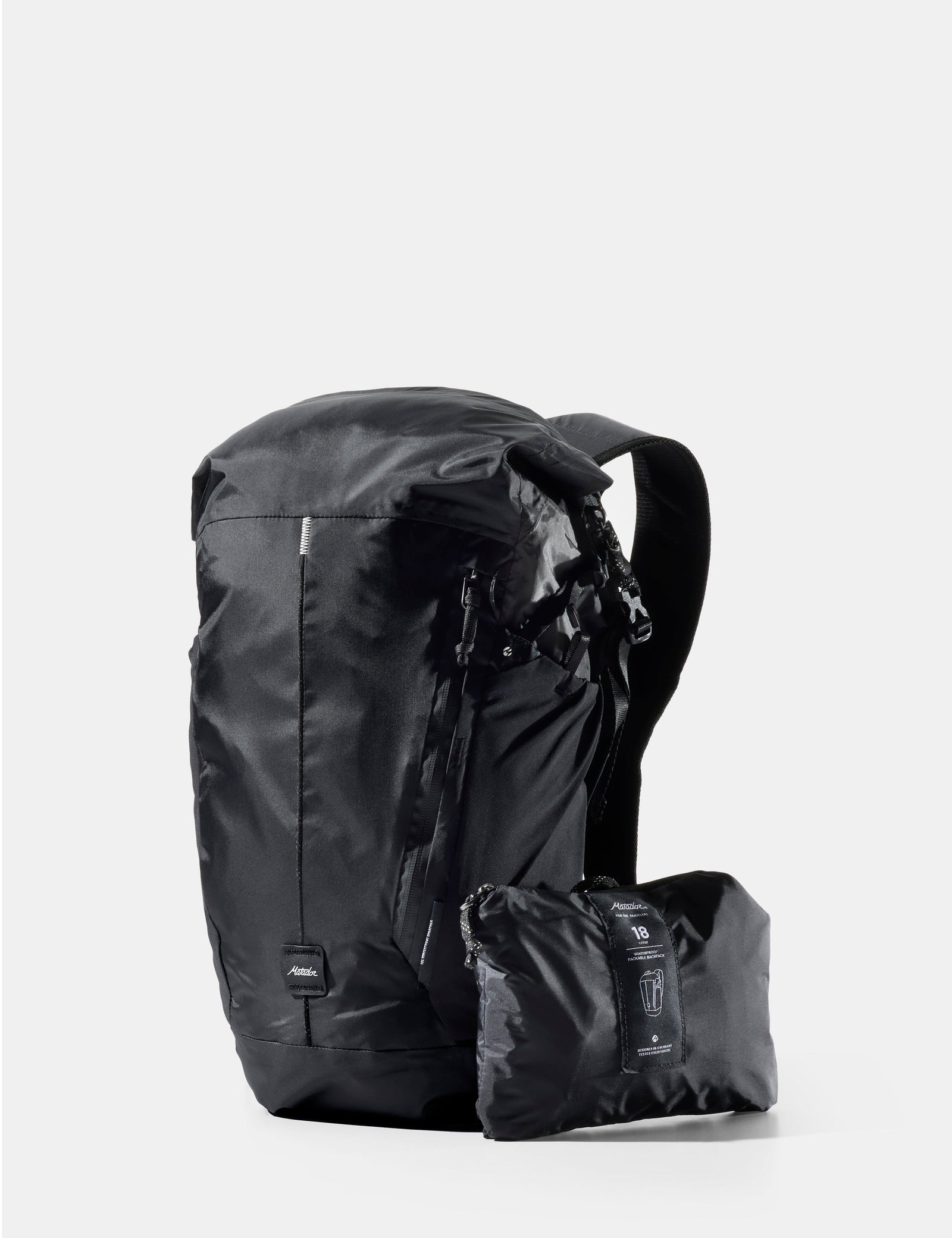 Matador 18L Waterproof Packable Backpack – Black