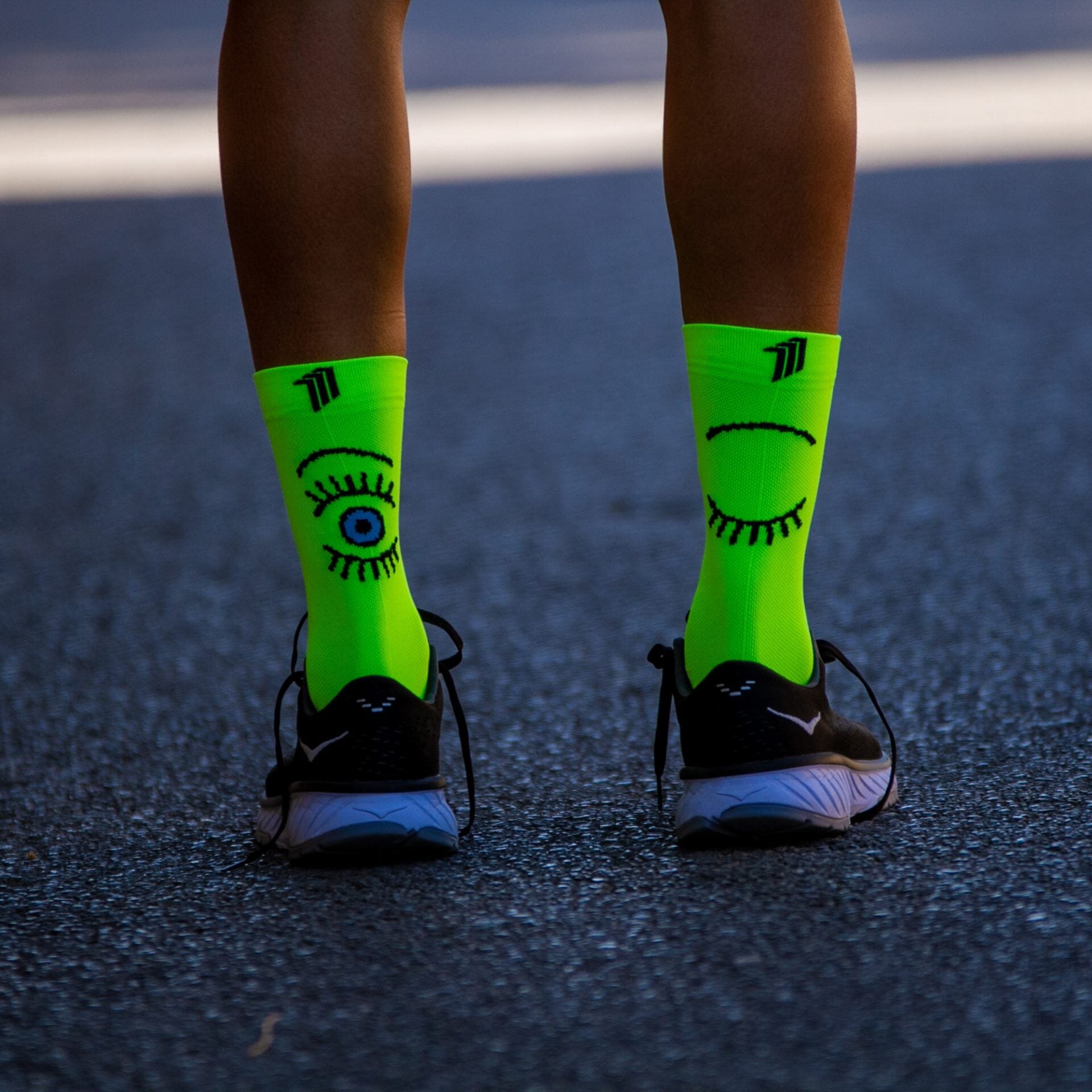 SPORCKS Eye Yellow - Running Socks 