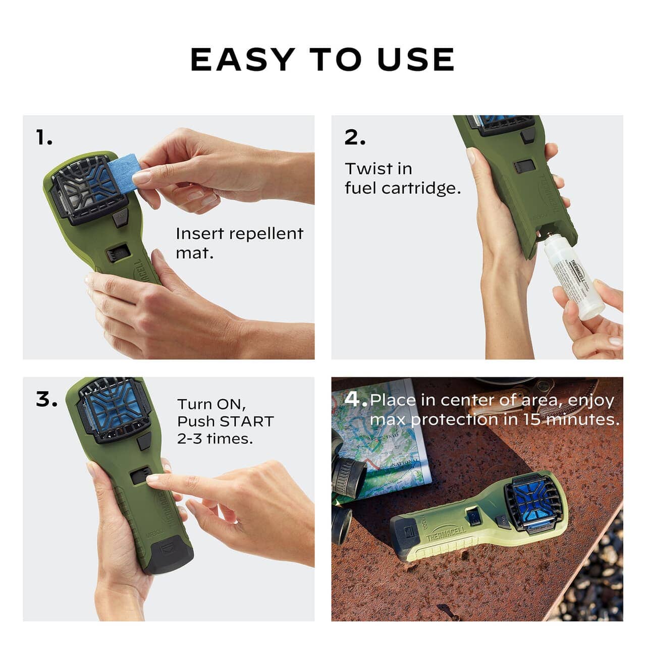 Thermacell MR300 Portable Mosquito Repeller 