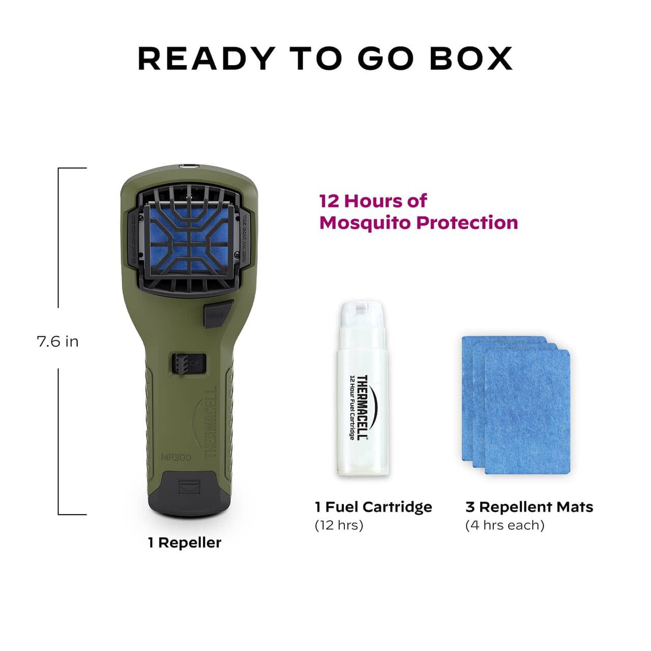 Thermacell MR300 Portable Mosquito Repeller 
