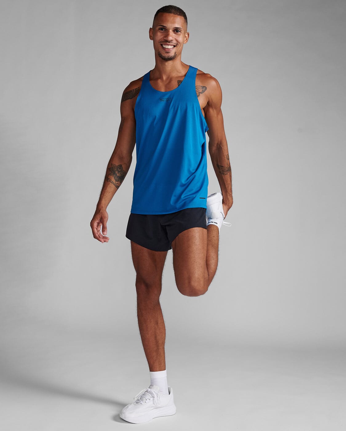 2XU Men's Light Speed Tech Singlet MR7151A 