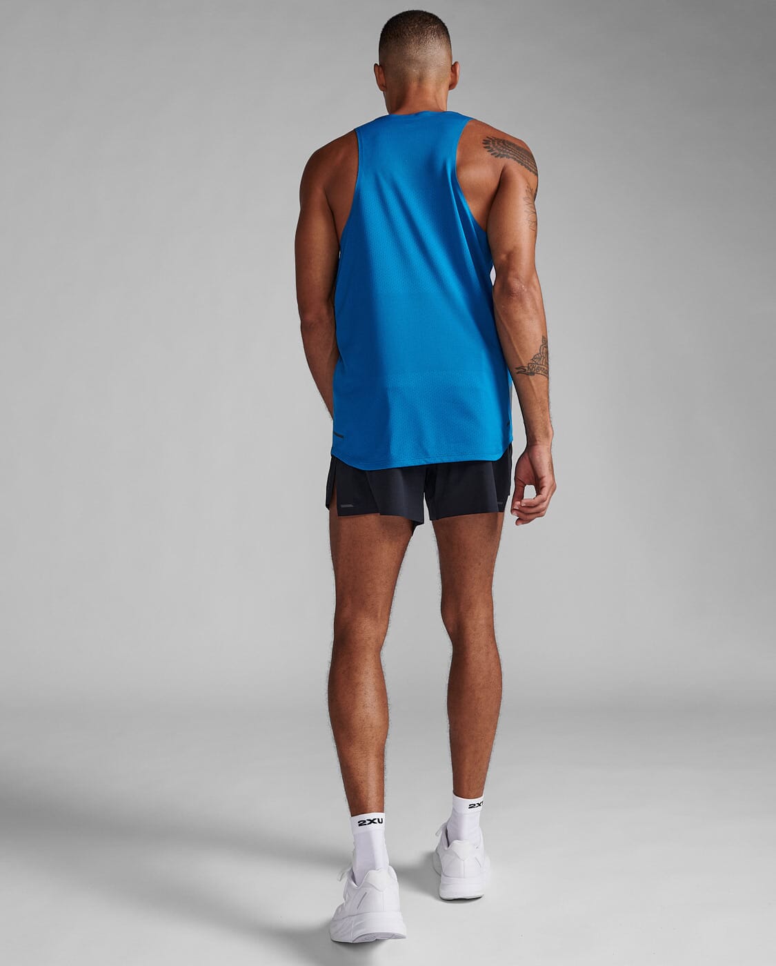 2XU Men's Light Speed Tech Singlet MR7151A 