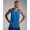 2XU Men's Light Speed Tech Singlet MR7151A Seaport/Black Reflective S 