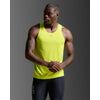 2XU Men's Light Speed Tech Singlet MR7151A Volt/Black Reflective S 