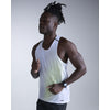 2XU Men's Light Speed React Singlet MR7375A Cool Matcha Mist/Black Reflect XS 