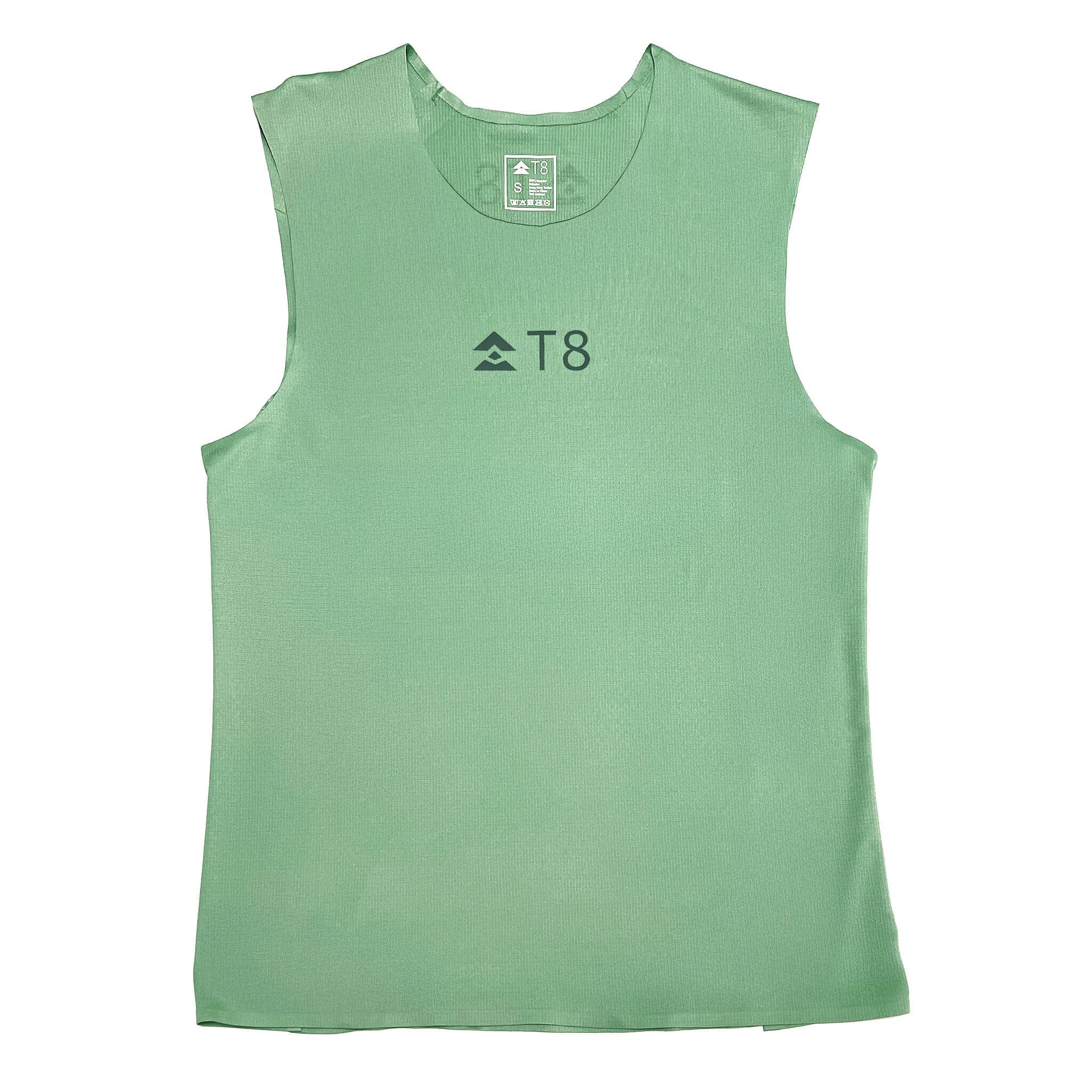 T8 Men's Trail Tank Misty Moss XS 