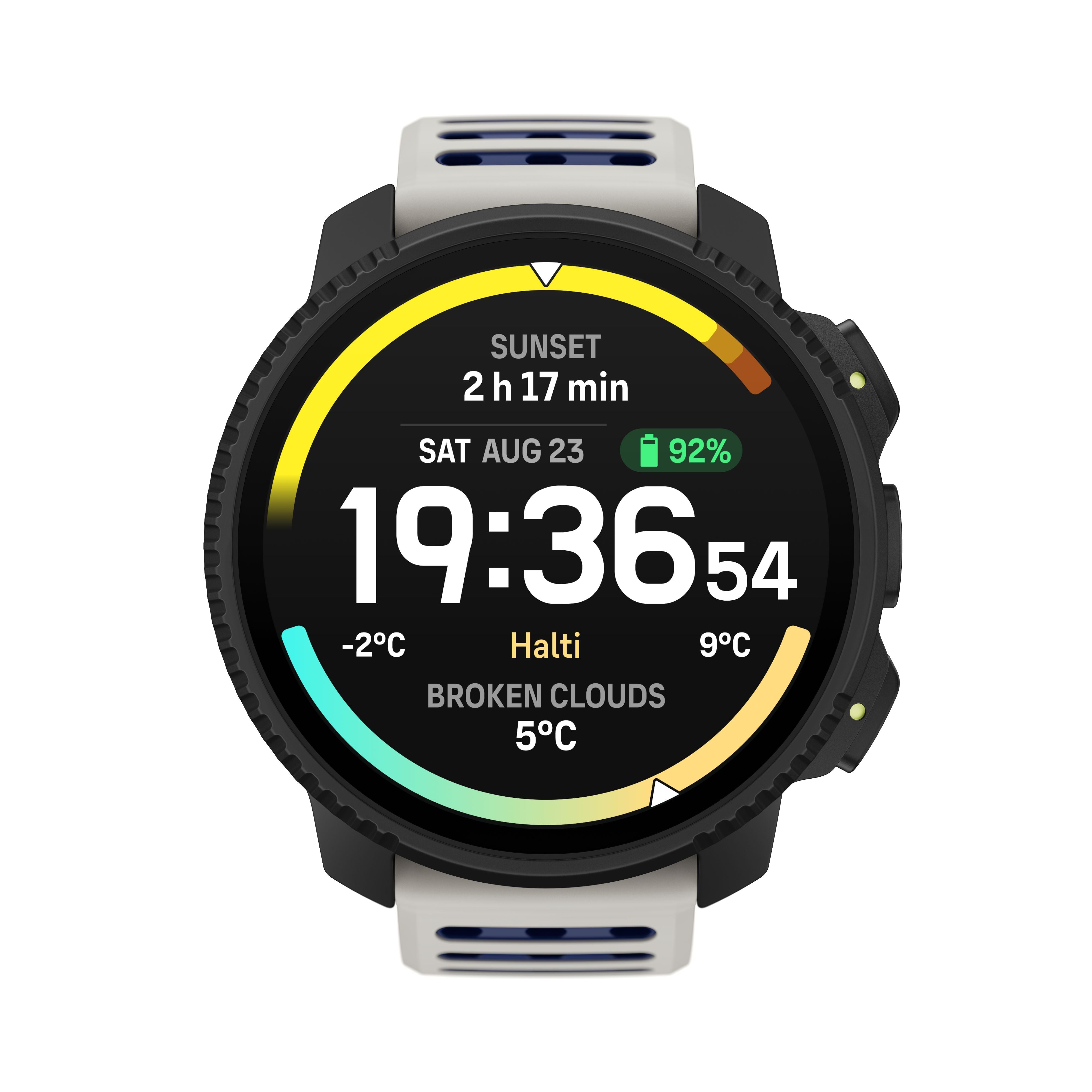 Suunto Vertical 2 GPS Watch - Stainless Steel Arctic Gray One Size 