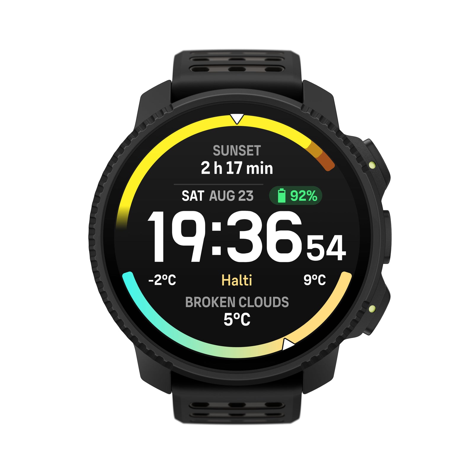 Suunto Vertical 2 GPS Watch - Stainless Steel - All Black