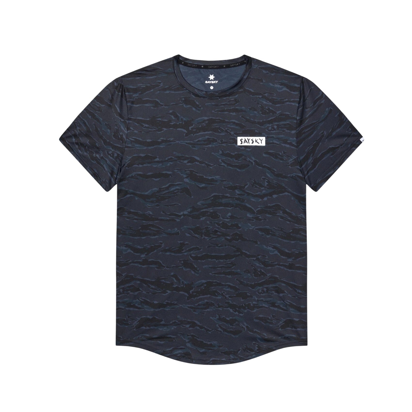 Saysky Men's Tiger Combat T-Shirt Black Camo S 