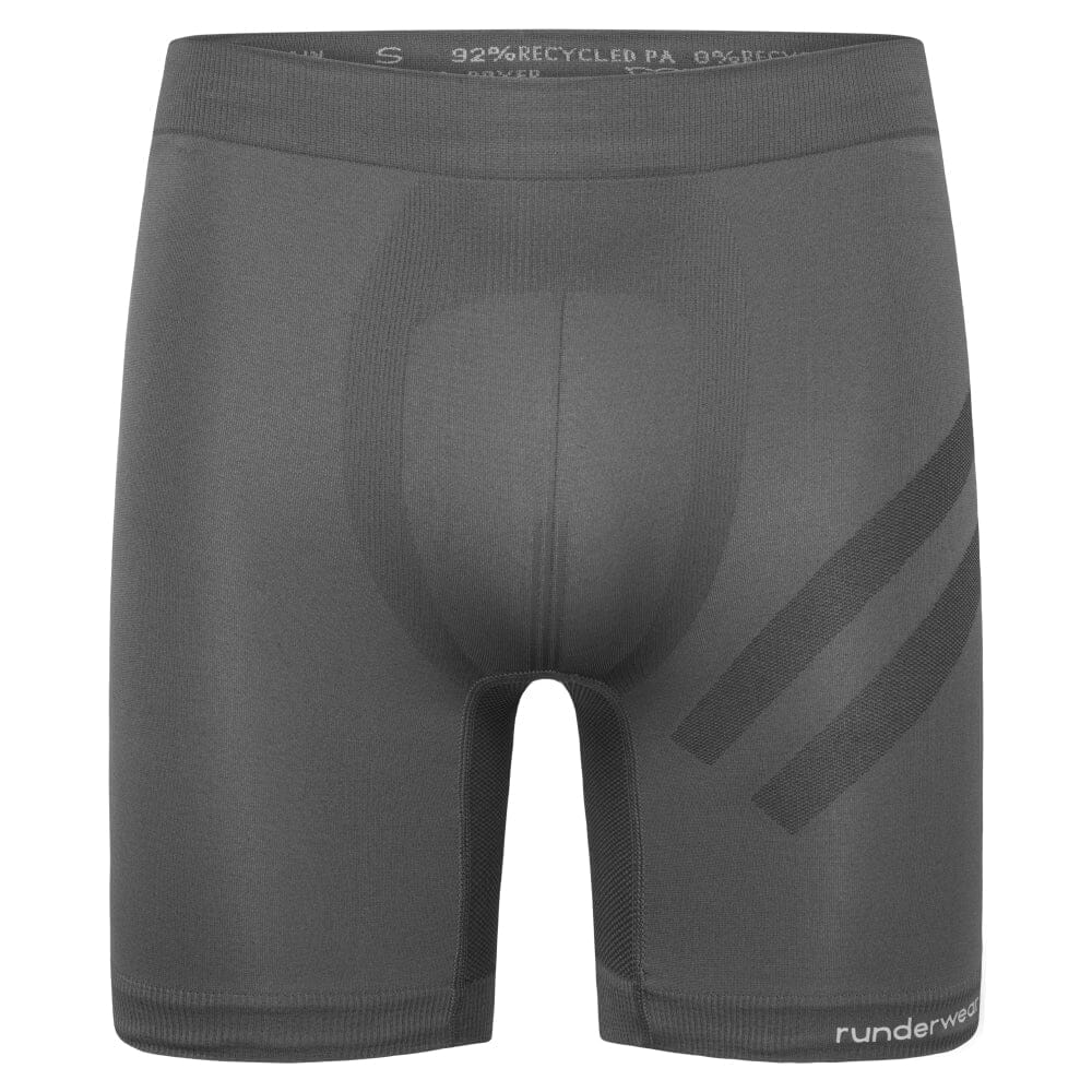 Runderwear Men's Running Boxer Grey S 