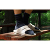 Men's OOahh Slide Sandal - Nomad close up image of model in shoes