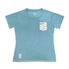 Reecho Women's Passion Tee Blue Stone/Sharp Peak S 
