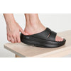 OOFOS Women's OOmega OOahh Sandal - Black 