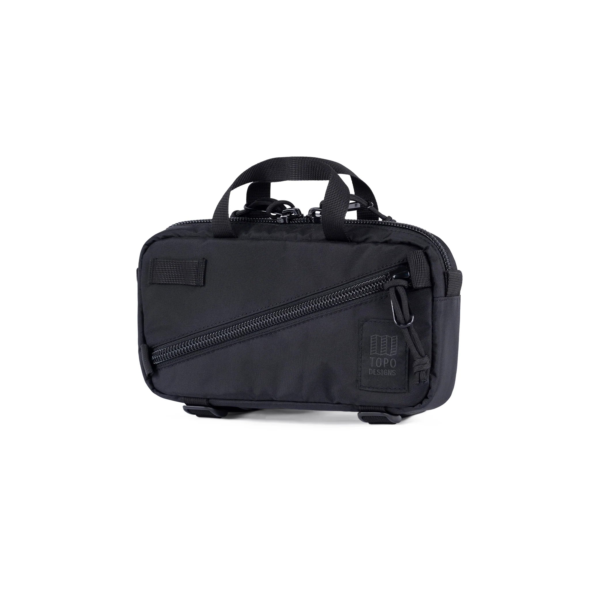 Topo Designs Mini Quick Pack Messenger Bag Black/Black 