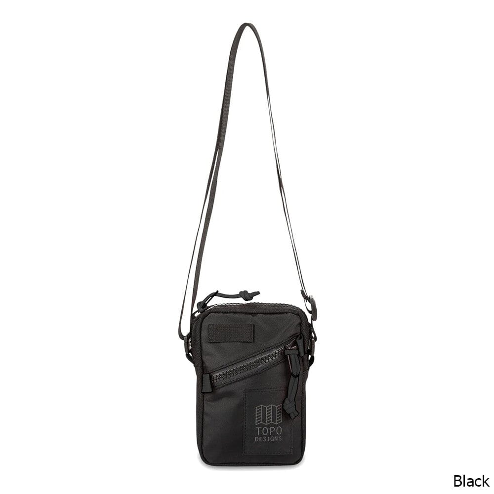 Topo Designs Mini Shoulder Bag Black/Black 