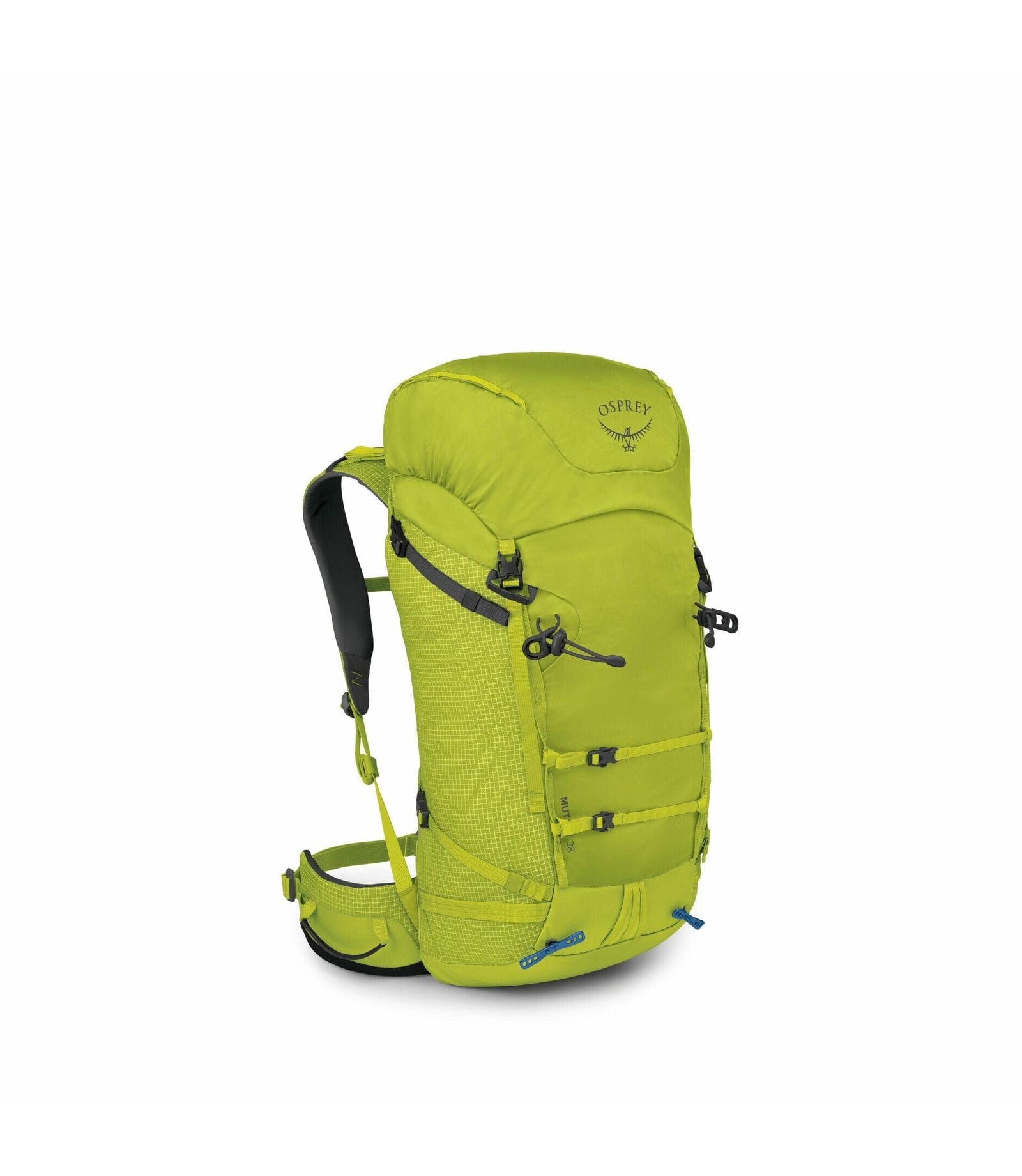 Osprey Mutant 38 Ice Climbing Backpack Lemongrass S/M 
