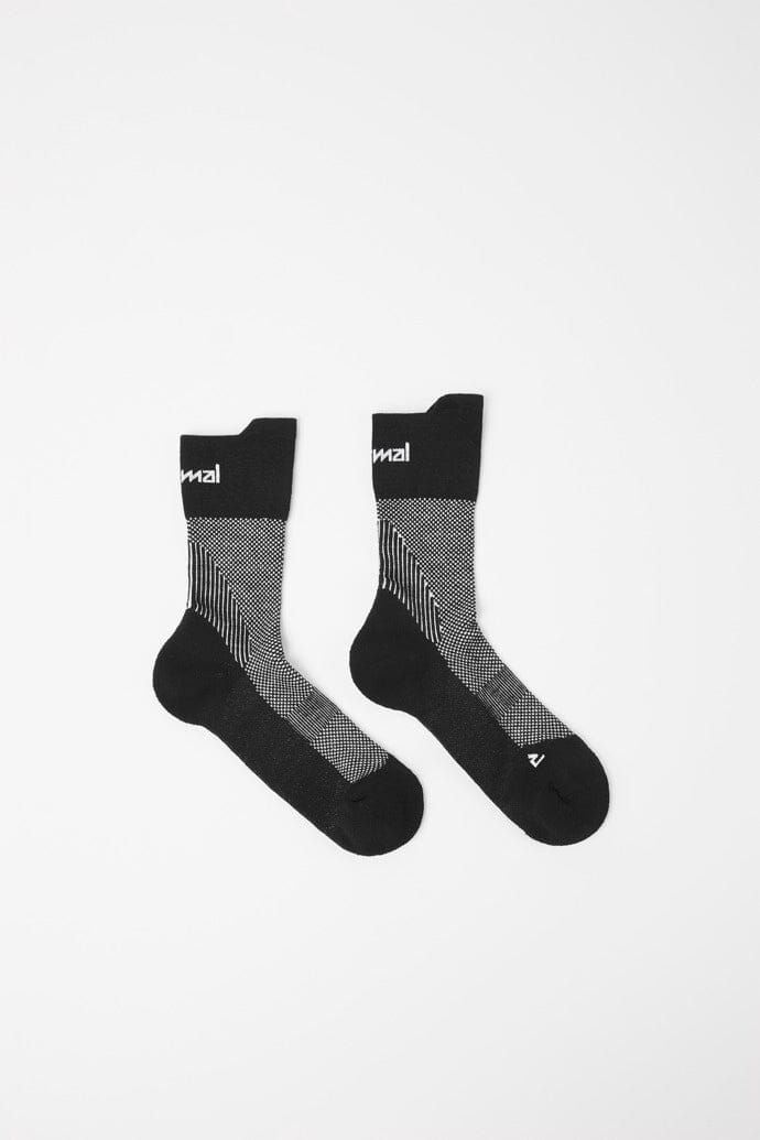 NNormal Running Socks Black S 