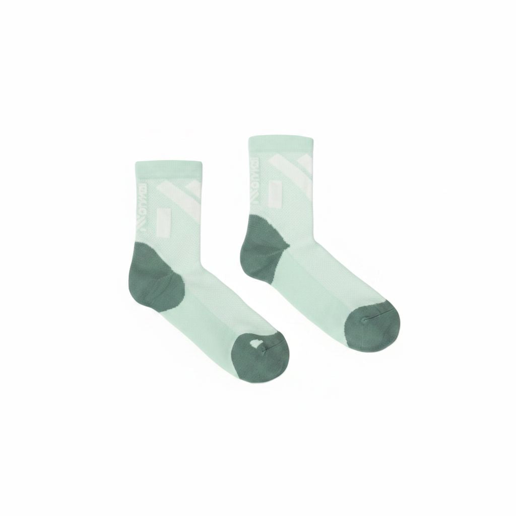NNormal Race Sock Low Cut Green M (EU 39.5-43) 