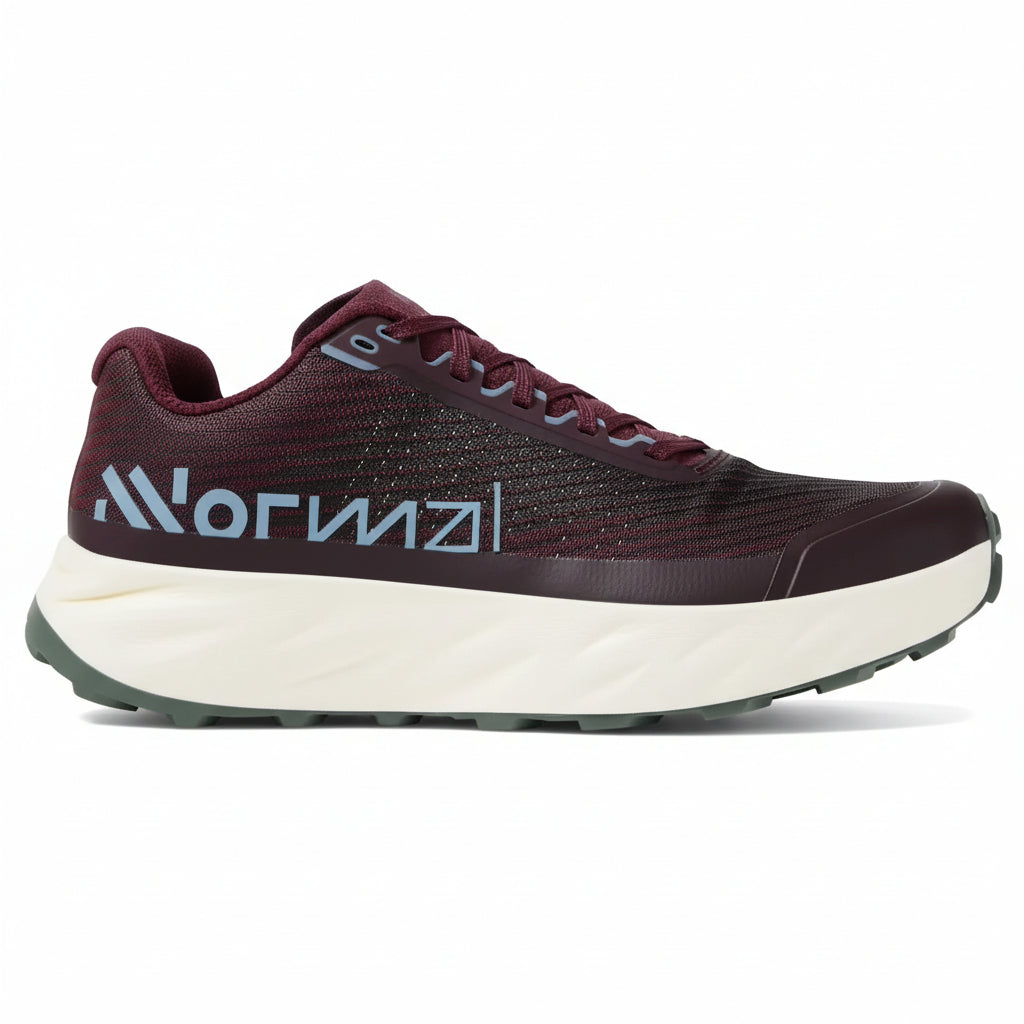 NNormal Kjerag 02 Trail Running Shoes Unisex Burgundy EU36⅔ | UK4 