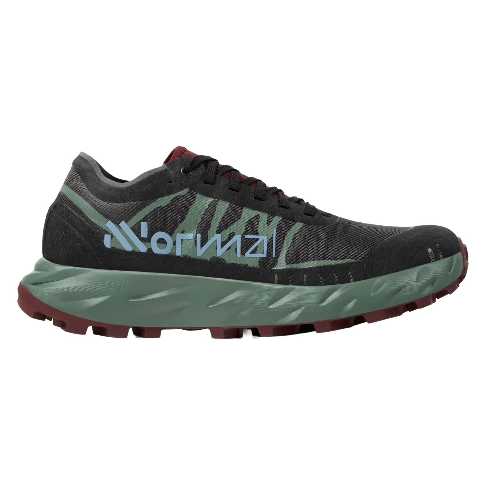 NNormal Kjerag Brut Trail Running Shoes Unisex Red/Green EU38 | US M5.5/W6.5 | 23CM 