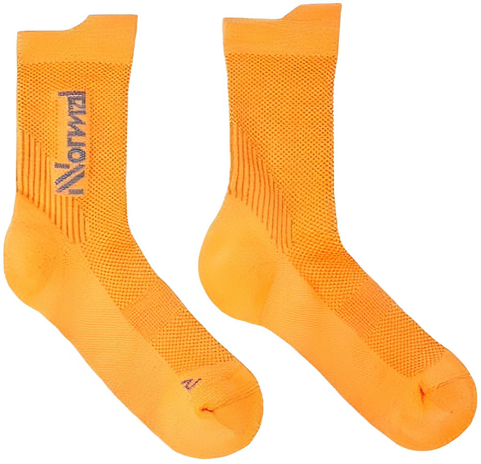 NNormal Merino Socks Orange M (EU 39.5-43) 