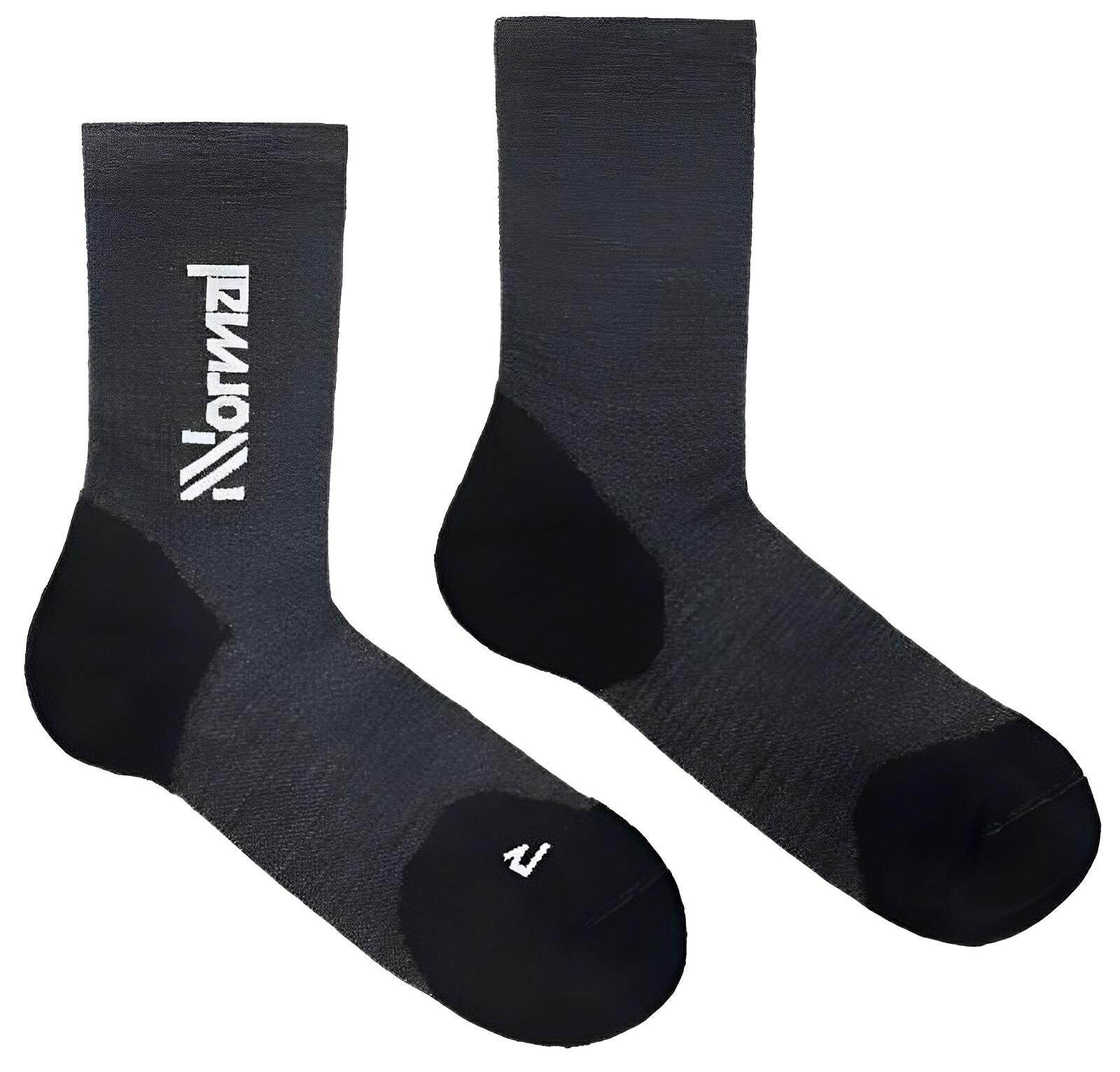 NNormal Merino Socks 2 Black S (EU 37-39) 