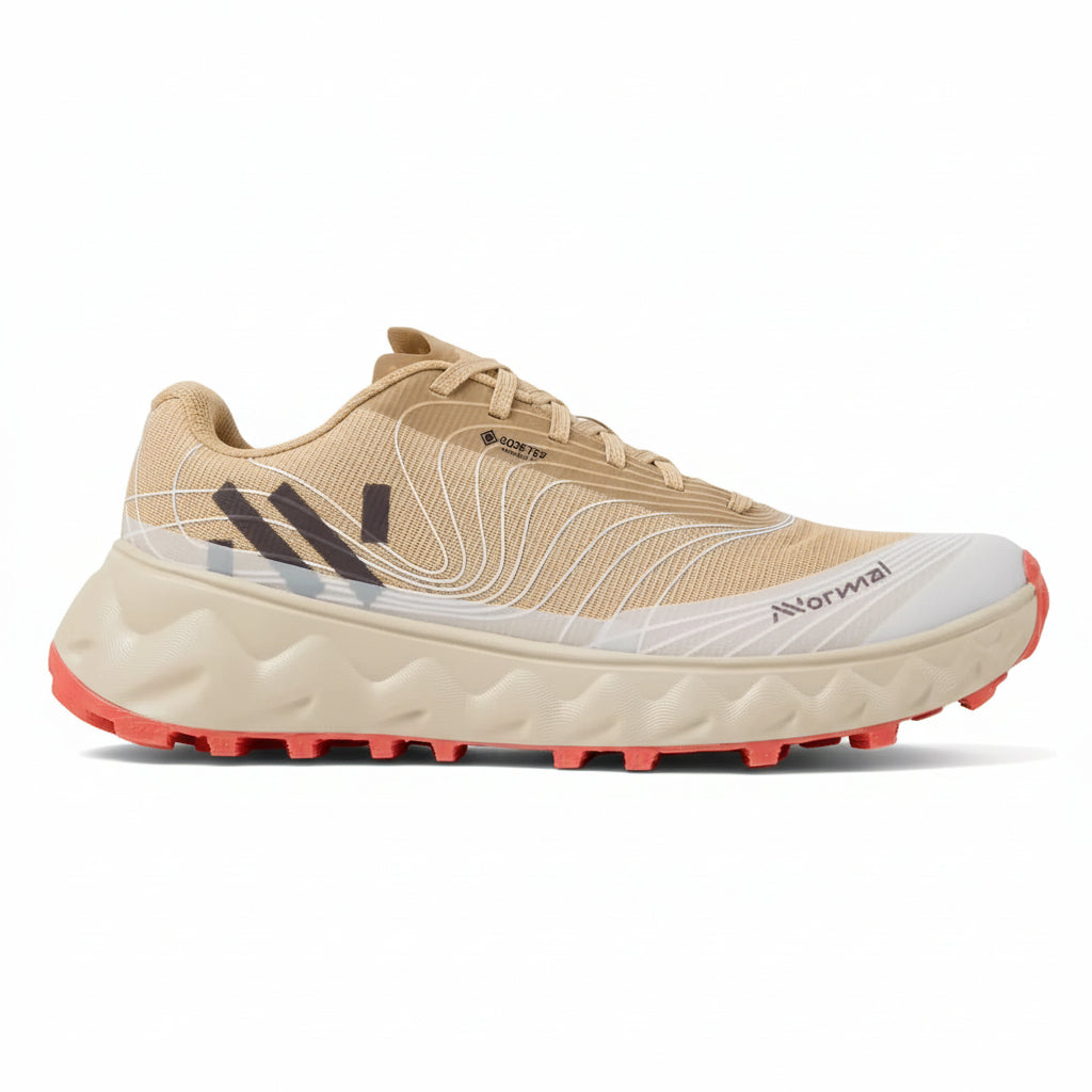 NNormal Tomir 02 GTX Trail Running Shoes Unisex Beige/White EU36⅔ | UK4 