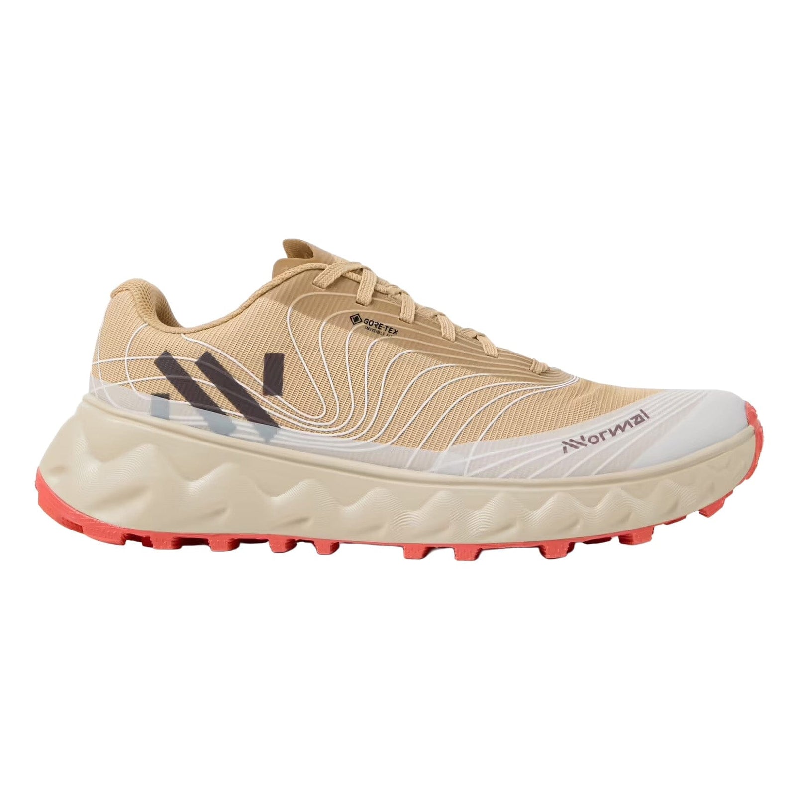 NNormal Tomir 02 GTX Trail Running Shoes Unisex Beige/White EU36⅔ | UK4 