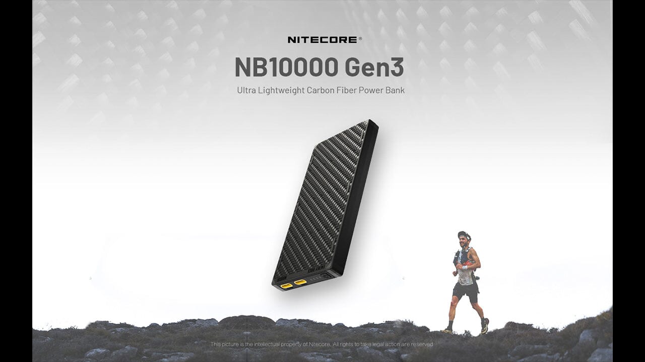 Nitecore NB10000 Gen 3 Ultra-Slim USB-C Power Bank 