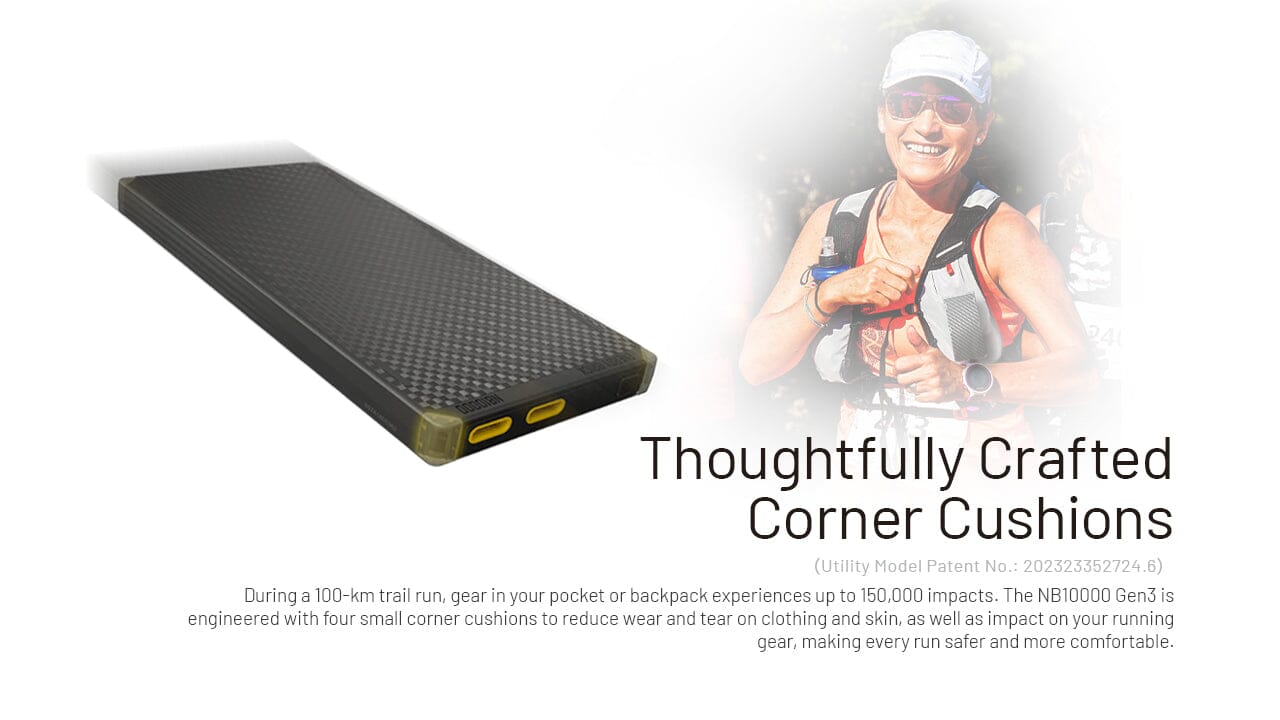 Nitecore NB10000 Gen 3 Ultra-Slim USB-C Power Bank 