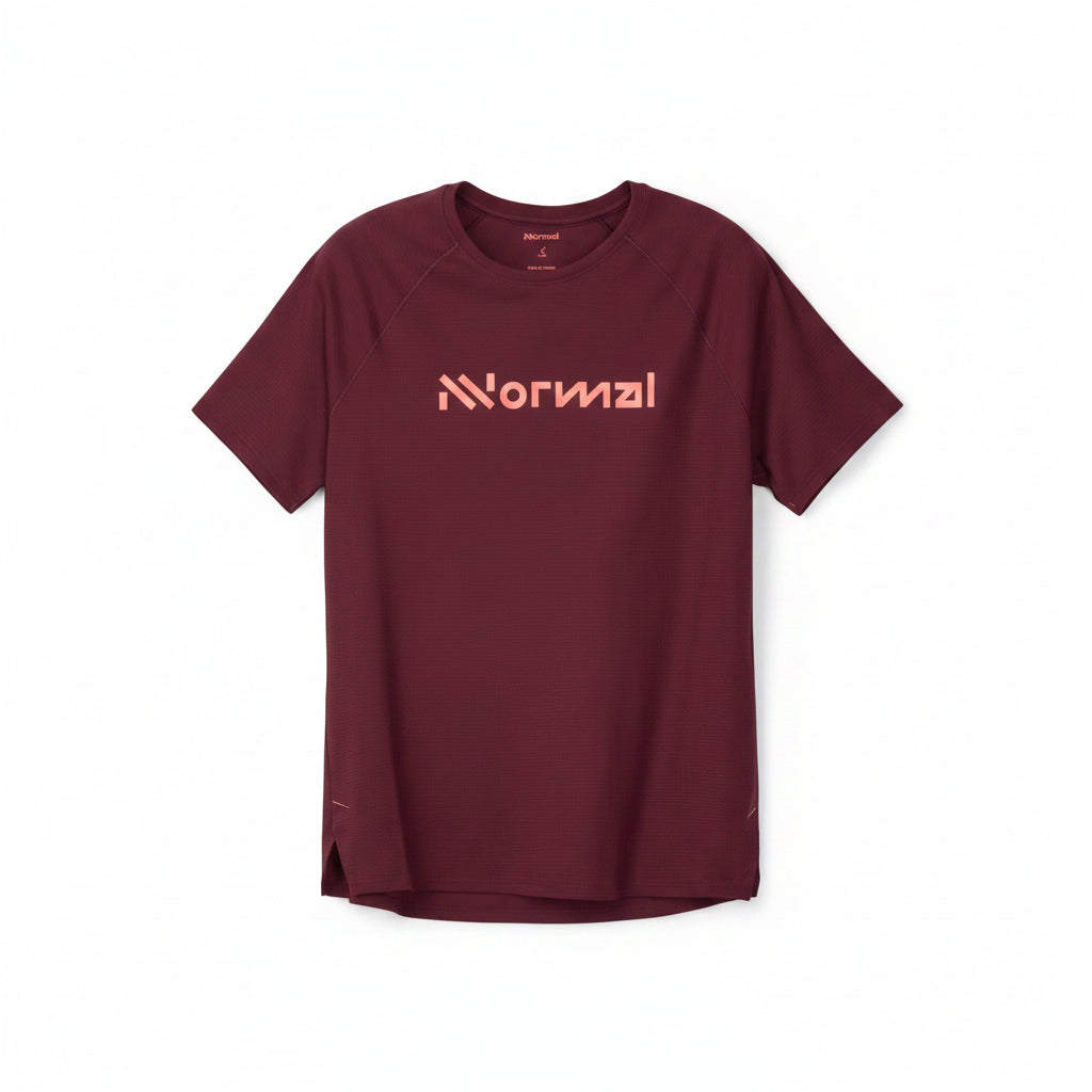 NNormal Race T-shirt 02 Women's Burgundy XS 