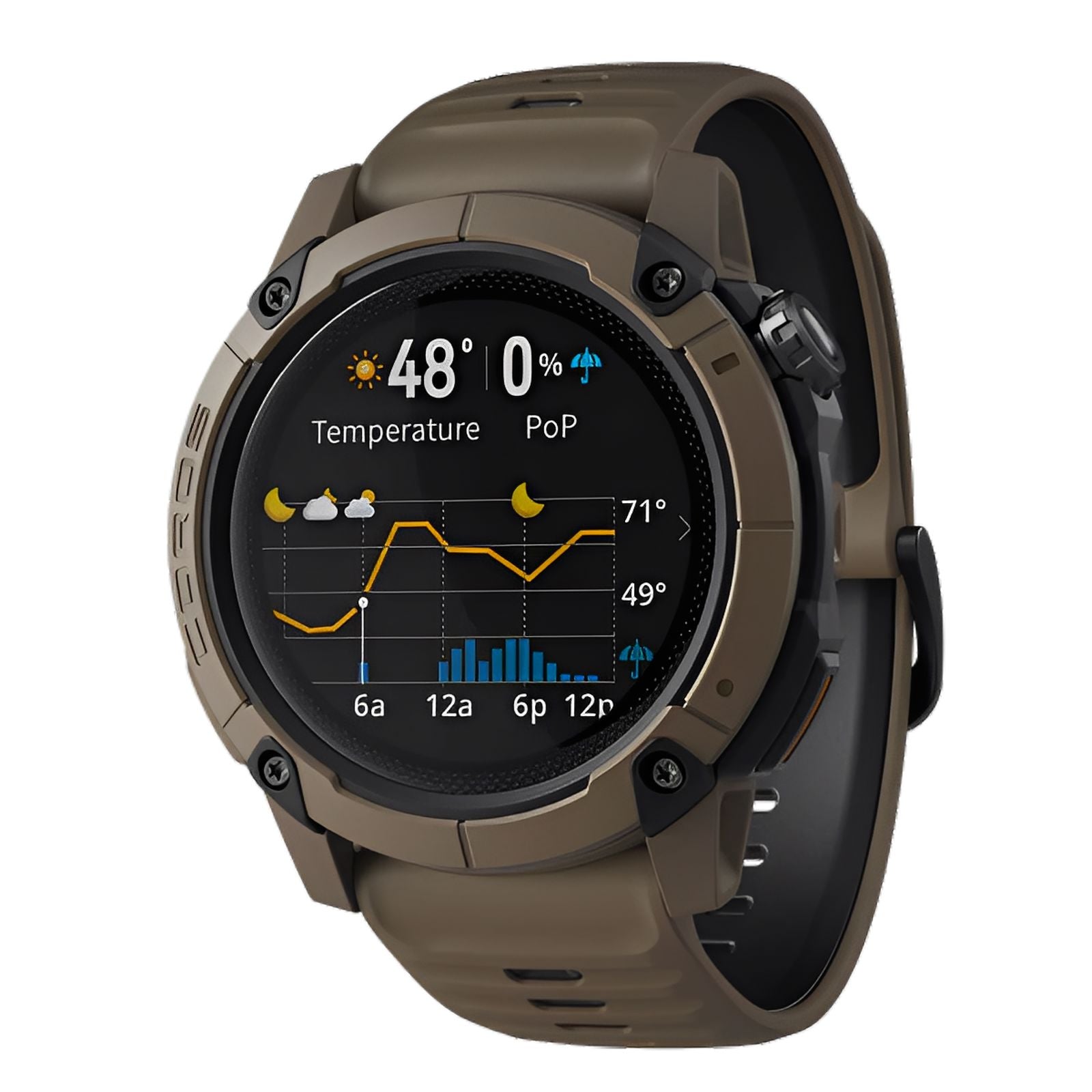 COROS NOMAD GPS Adventure Watch Brown One Size 