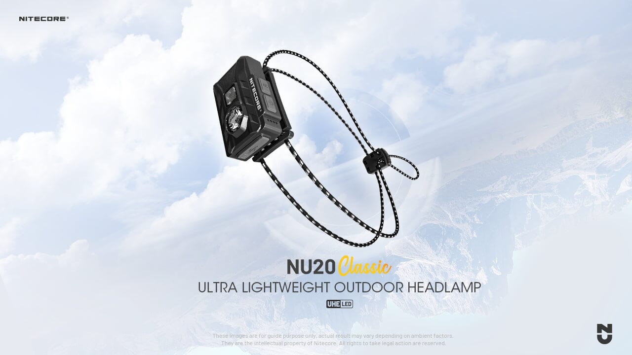 Nitecore NU20 Classic 360 Lumen USB-C Lightweight Outdoor Headlamp 