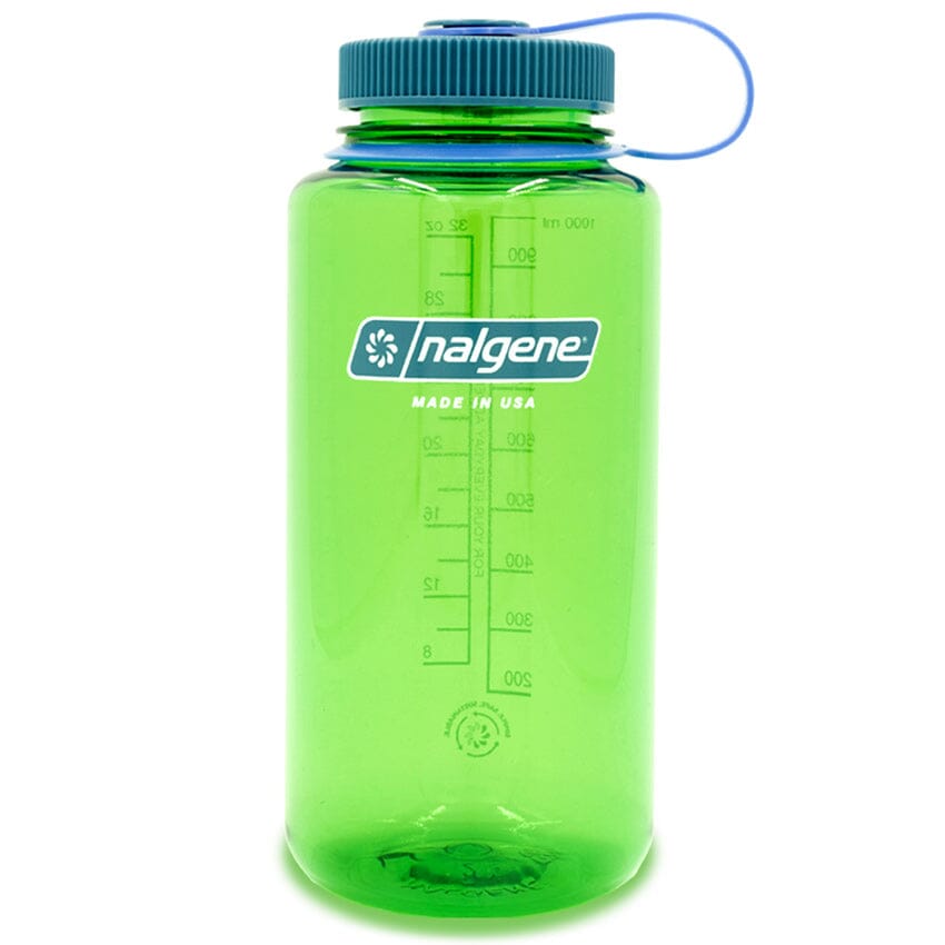 Nalgene 32oz Wide Mouth Sustain Water Bottle - Parrot Green