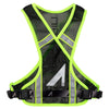 UltrAspire Neon Reflective Vest Black/Lime 