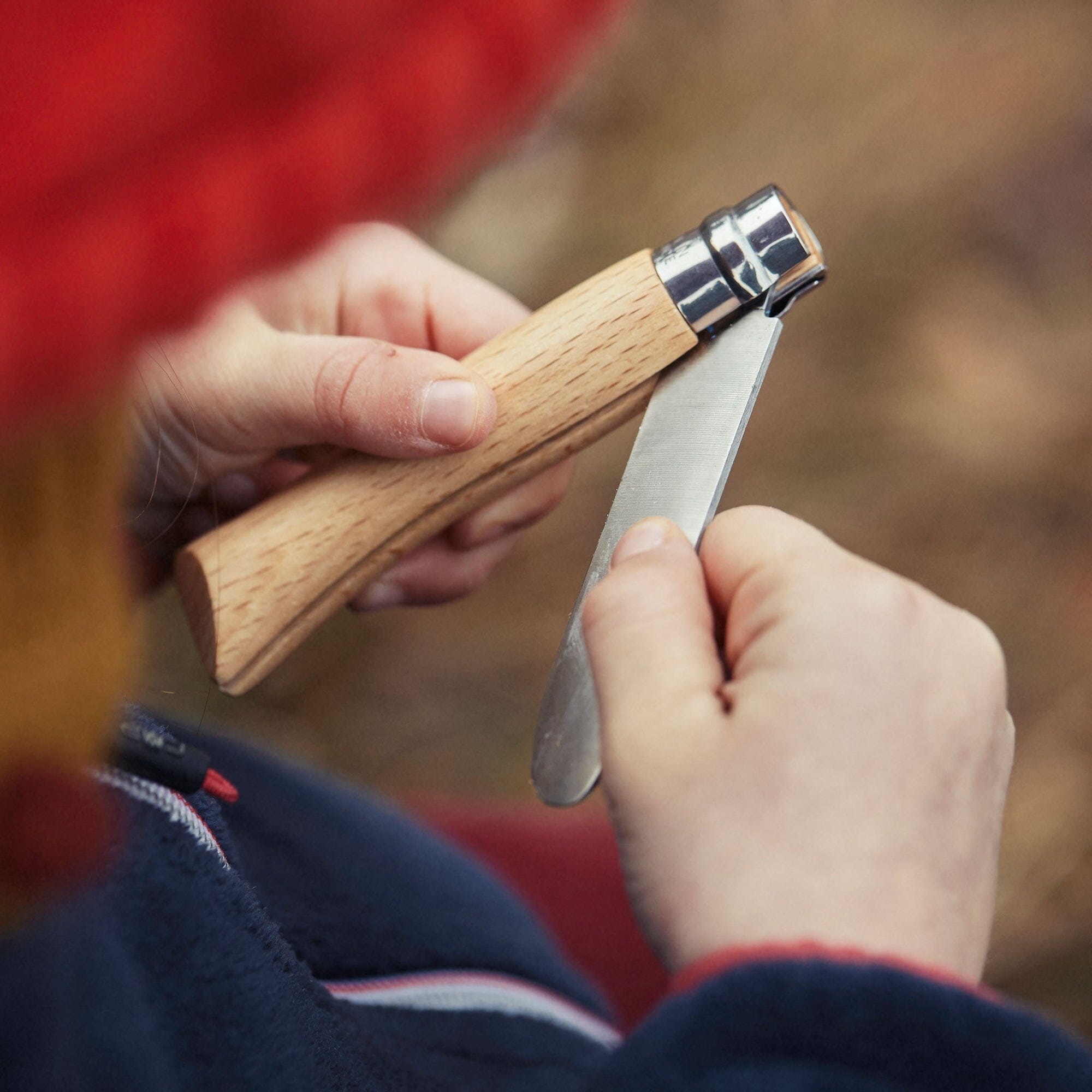 Opinel Children's Pocket Knife Set My First Opinel & Belt Holster 