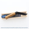 Opinel No.08 Black Oak Folding Knife 