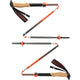 Black Diamond Pursuit Carbon FLZ Trekking Poles Octane 110-125cm 