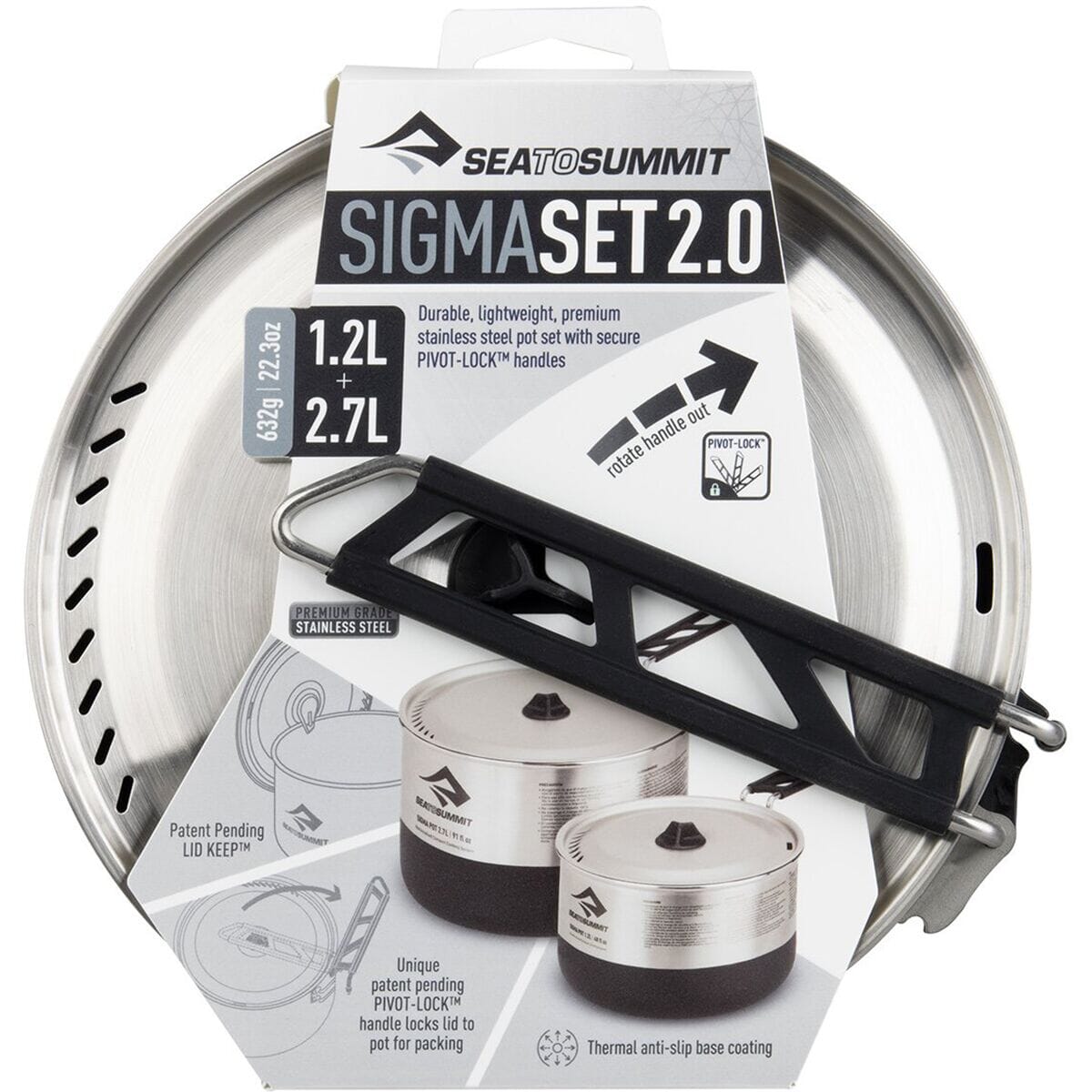 Sea to Summit Sigma Set 2.0 - Storage Sack Included 