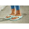 OOFOS Women's OOlala Thong Sandal - Mint 
