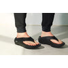 OOFOS Unisex OOriginal PLUS Thong Sandal - Black 